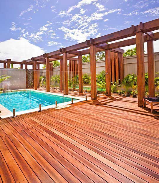 Suelos de exterior en Madera, en en Eurocasa