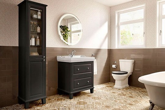 Elige los Muebles de baño con patas en Eurocasa Alicante