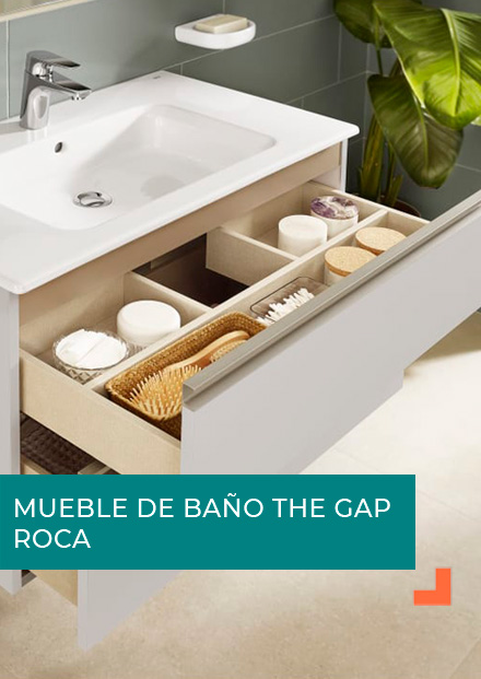 MUEBLES DE BAÑO THE GAP DE ROCA- TIENDAS EUROCASA